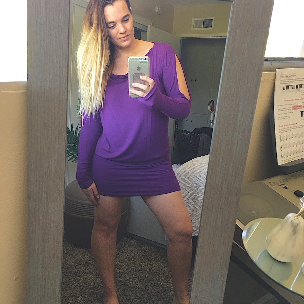 Violet express dress.